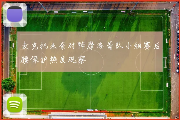 麦克托米奈对阵摩洛哥队小组赛后腰保护热度观察